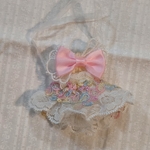 春のリボンワンピース
