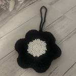 お花のドリンクホルダー🖤ブラック