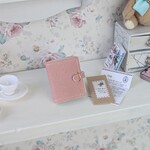 ミニチュア手帳・ミニチュア本・豆本・リカちゃん・ミニチュア・ドール・送料無料
