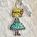 アクリルキーホルダー　かに座さん