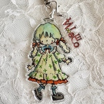 アクリルキーホルダー　おとめ座さん