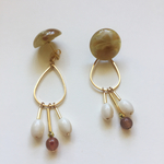 【NEW】twig beads marble pierce