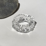 -glass ring- ICE RING