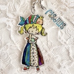 アクリルキーホルダー　うお座さん