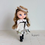 ミディブライスアウトフィット　リバティ【アンティーク・ガーデン】　4点セット　ハンドメイド