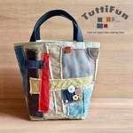 tuttifun＊クロスライン FUNトート/                           Cross Line FUN Tote        A289
