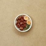 ミニチュアフード「魯肉飯」