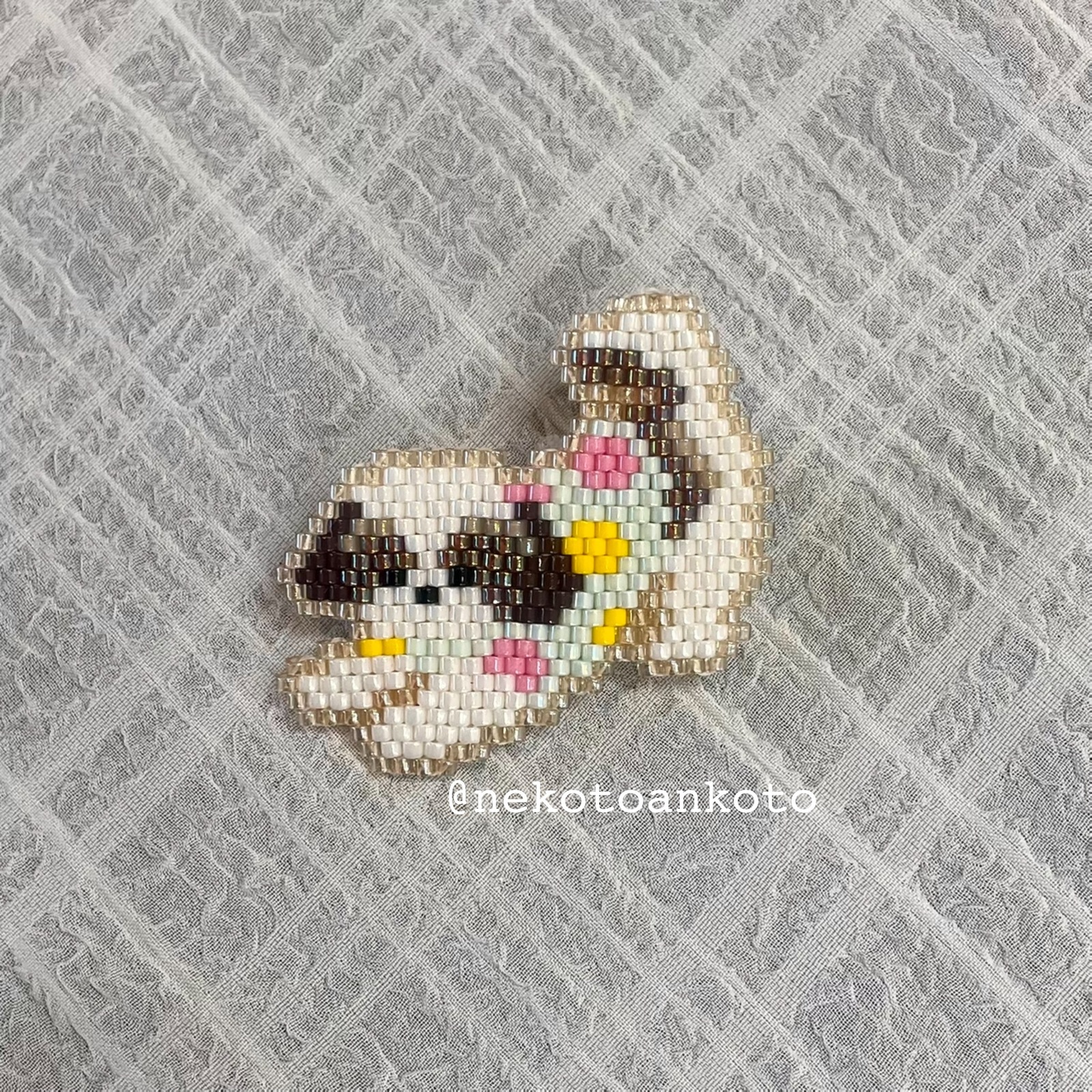 ☆専用ページ☆刺繍 ブローチ ジャックラッセル チクチク 刺繍ブローチ