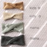 ・baby・kids クロスニットヘアバンド・