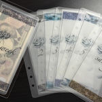 薔薇　weekly savingリフィル　6枚セット