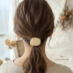 ｜人気｜淡色マーブルヘアゴム ヘアアクセサリー  大人ヘアゴム
