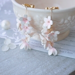 満開の桜の　イヤリング(ピアス)