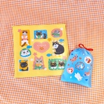 ハンカチ＆巾着セット