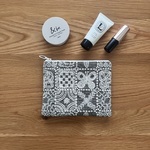 ◯mina perhonen  forest tile  フラットポーチ  ミナペルホネン の刺繍生地