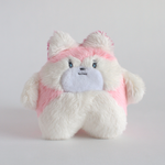 ペロすけ・ピンク　シベリアンハスキー　ぬいぐるみキーホルダー【○○フレンズ】