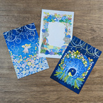 Blue and White*ポストカードセット(3枚セット)