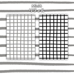 【Mini6 リフィル】白と黒