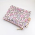 IBERTY　Felicite　フェリシテ　2011ES　ピンク系　仕切り付きminiポーチ　◆コインケースにも♪