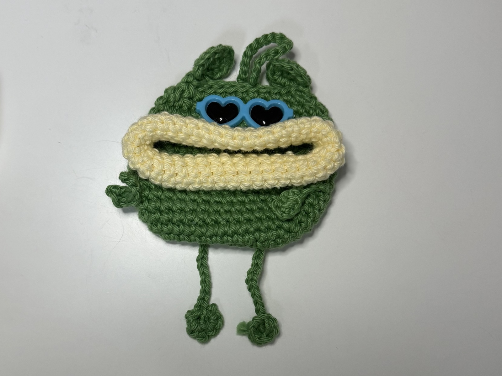 フクの父ちゃん　パクパクモンスター オーダー　☆*:.。.完成.。.:*☆ パクパクモンスター - ニット・編み物の人気通販 | minne byGMOペパボ