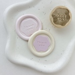 【25mm】シーリングスタンプ風♥Thank you