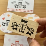 「あっちこっちパンダ」 スタンプ