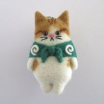 ふろしき猫（茶白）