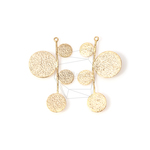 PDT-813-MG【2個入り】ラウンドリーフツリーチャーム,Round Leaf Tree Branch 