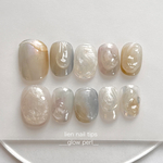 glow perl ネイルチップ