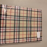 上品ベージュチェック生地｜110×50cm｜タータンチェック風｜ハンドメイド素材・商用利用OK