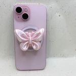 蝶々デザインのMagSafe対応スマホグリップ