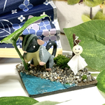フクロモモンガの梅雨ミニフィギュア