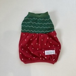犬服　バルーンタンクトップ　いちご　Sサイズ　ふんわりタンクトップ
