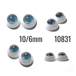 10831 ✤ 10/6mm ドール用アイチップ 3DTYPE