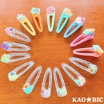 [再々販〜]デコ✰︎カラフルヘアクリップ♪