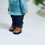 1/12サイズ【11㎝ドール】monk strap shoes （ochre）