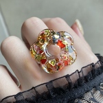 〜夢の色彩お花リング〜
