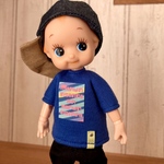 オビツ11 サイズ　プリントTシャツ(カラフル)
