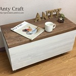 【NEW】キャスター付おもちゃ収納 収納ベンチ ソファテーブル UN/AW 幅74cm 完成品