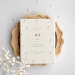 命名書 ❁ Botanical flower キャンバスボード 選べるカラー3色 ニューボーンフォトにもぴったり◎ナチュラルでお部屋に馴染む ❝ 送料無料 ❞