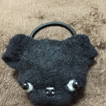 黒パグちゃん♡ヘアアクセサリー