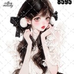 original sticker « no.8595 »     //     人物ステッカー オリジナルステッカー オリジナル人物ステッカー ステッカー cotton melody