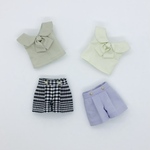 2点セット　タックショートパンツ　1/6サイズ　リカちゃん　ドール　ブラウス