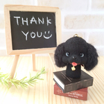 【vinka様オーダー品】ラッキーチャーム付♡わんわんキーホルダー
