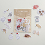 「cooking time」フレークシール