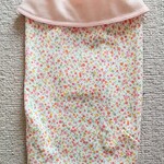 マント型 オーダー 小型犬～中型犬～大型犬服 夏服 ニット小花柄