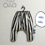 再販☆wani wani▷▷しましま sarrouel pants