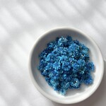 【N-07 グランブルー】国産 大粒 かすみ草 大容量 ドライフラワー 小花 レジン ネイル ハンドメイド 花材