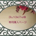 3lu10ki7re様専用購入ページ