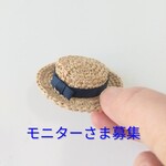 【Sカンカン帽】モニターさま募集
