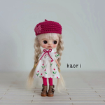 プチブライス　リバティ【ティアナ】ワンピース3点セット　ハンドメイド　服